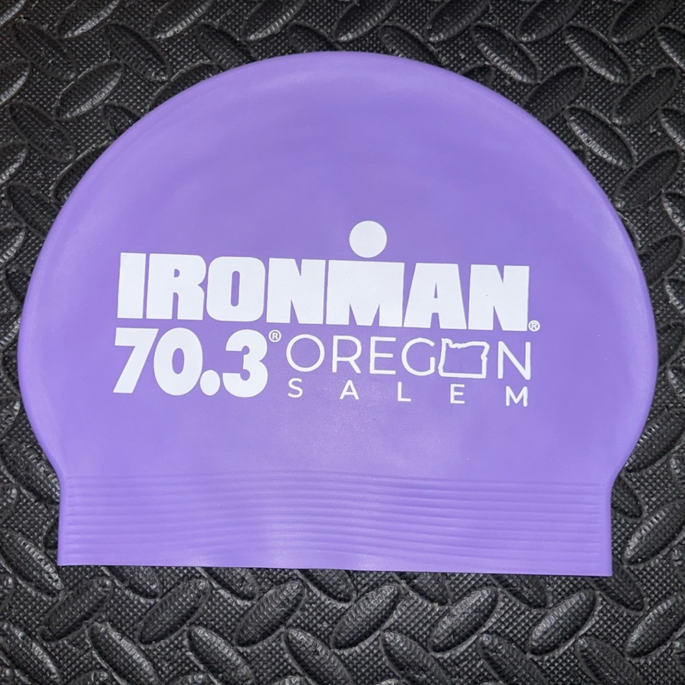 Ironman Oregon 70.3 Swim Cap OFFICIAL - Light Purple Lavender